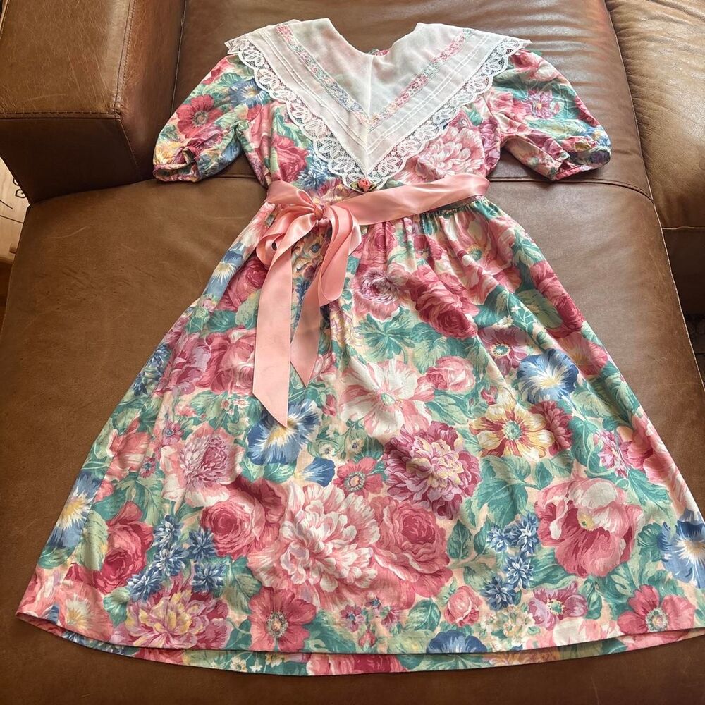 Vintage Girls Bonnie Jean Dress